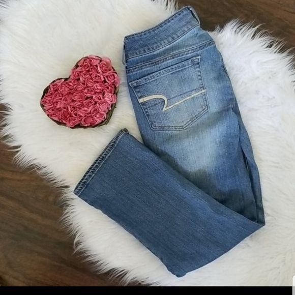 American Eagle artist crop Jeans - Picture 4 of 7